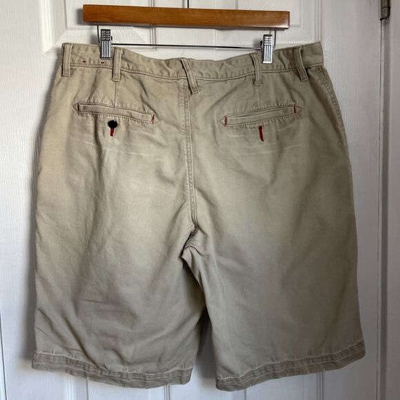 Keanan Duffty England's Dreaming Shorts Size 36 Khaki Tan Loose READ - Picture 3 of 10